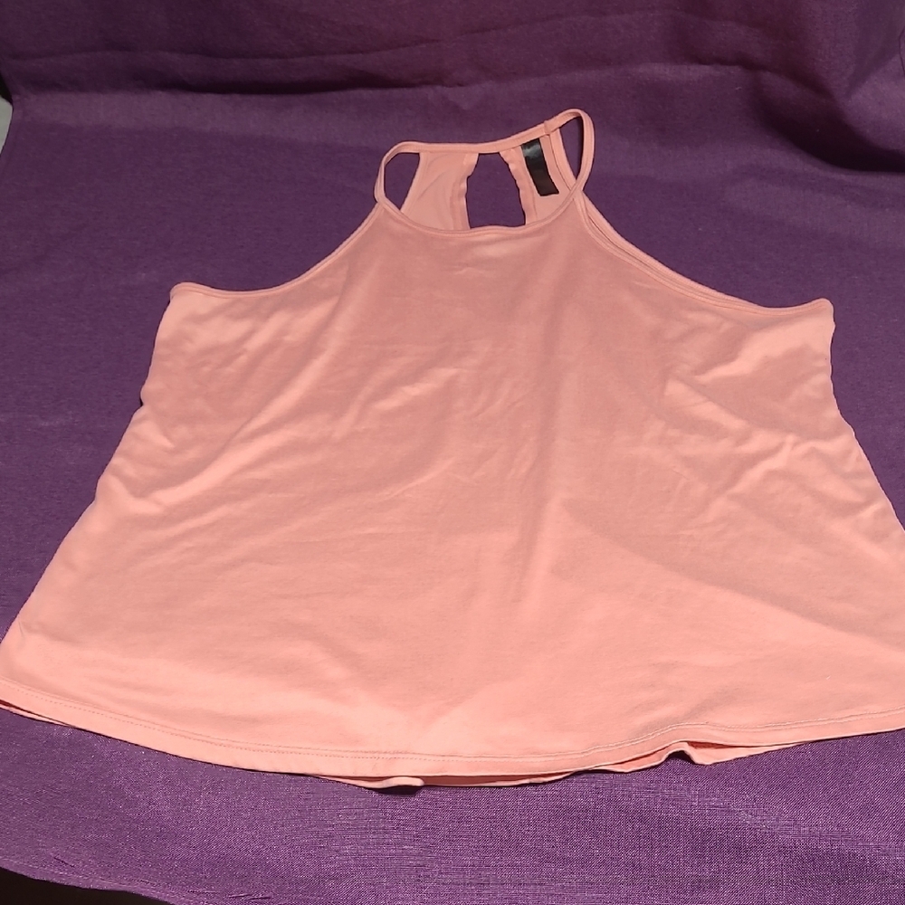 Kyodan Peach Tank Top with Cut Out